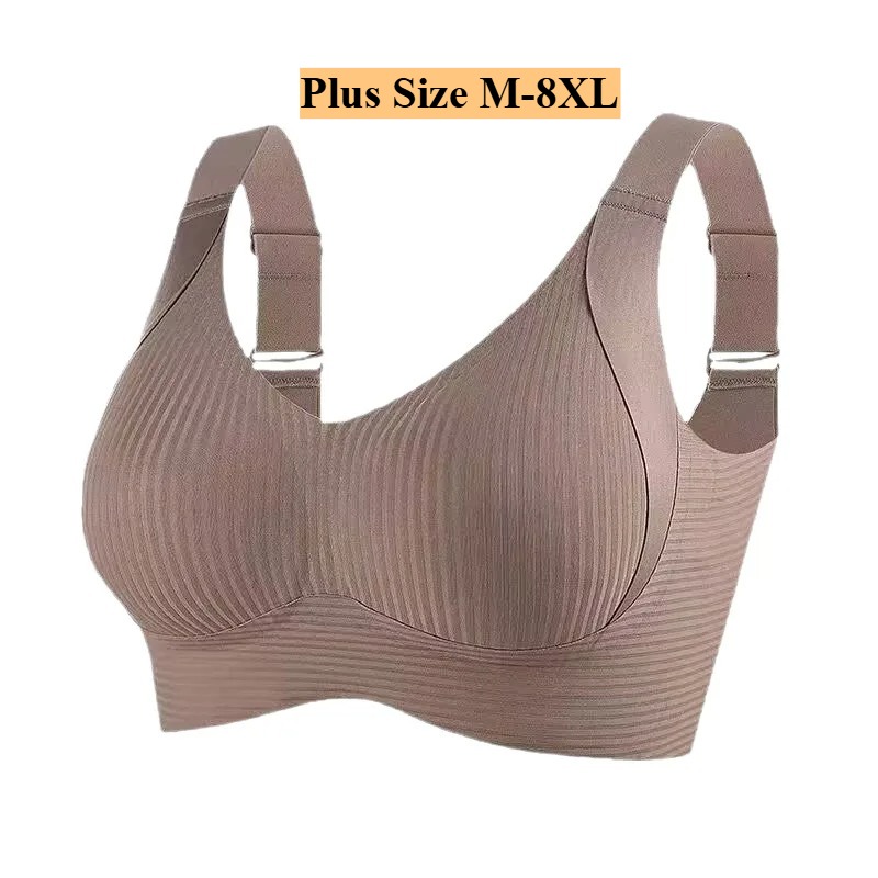 Full Coverage Bra - M-8XL PlusSize Wanita Full Coverage Minimizer