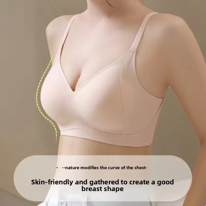 T Shirt Bra Seamless - BH Wanita Nyaman untuk Sehari-hari, Tipis,