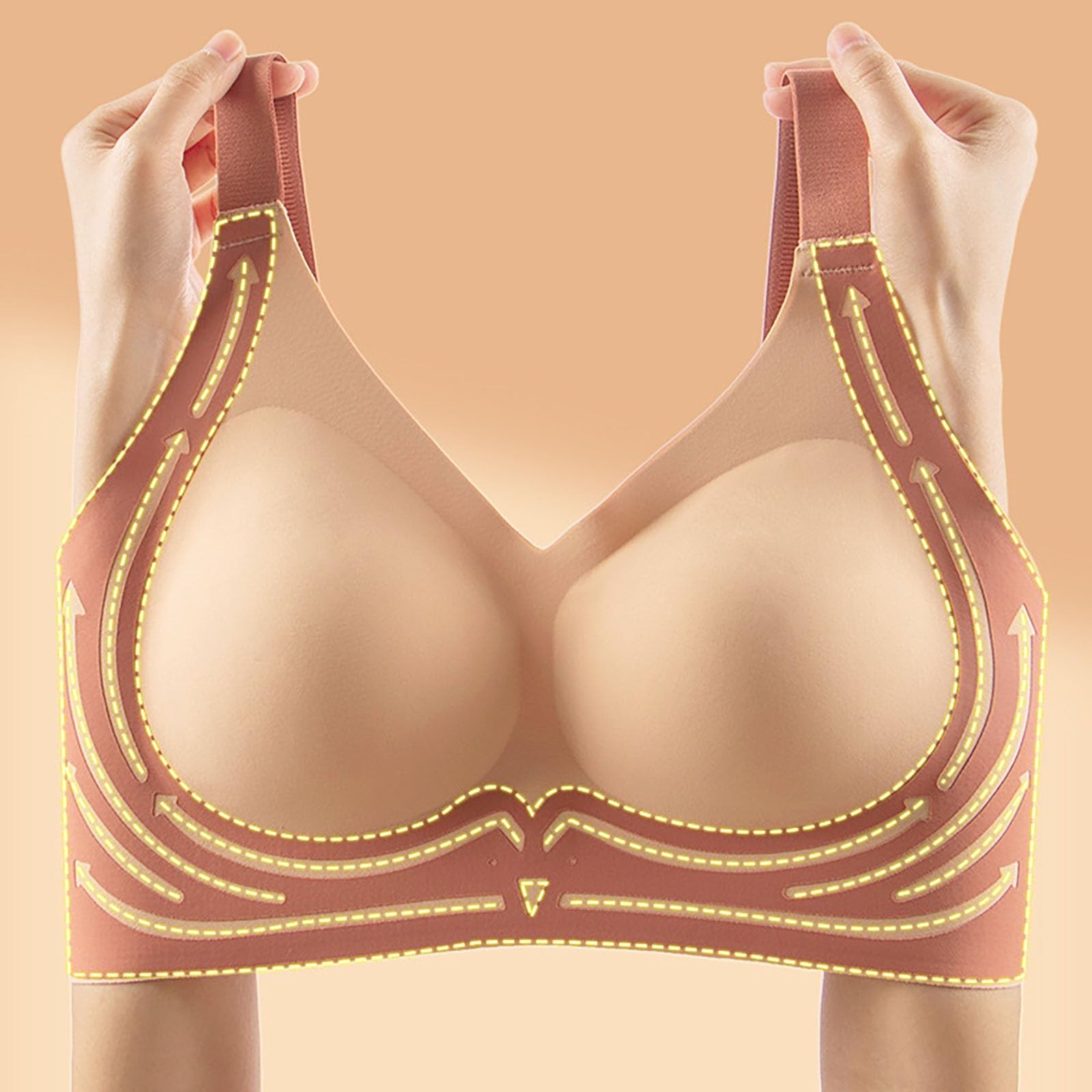 Bra Mulus Wanita Bra Push Up O - Sleep Bra Bralette ulasan dan harga