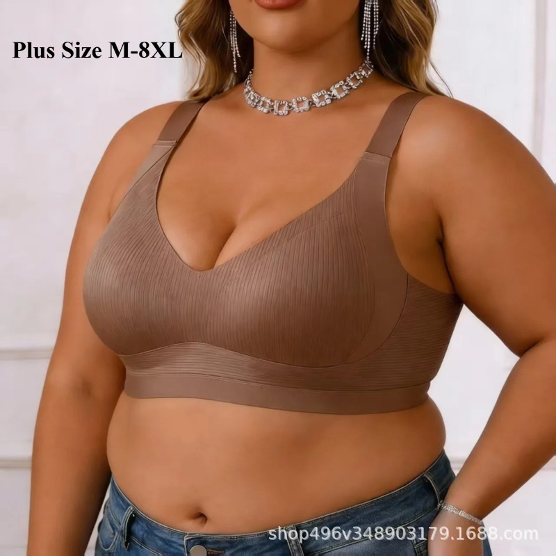 M-8XL PlusSize Wanita Full Cov - Full Coverage Bra ulasan dan harga
