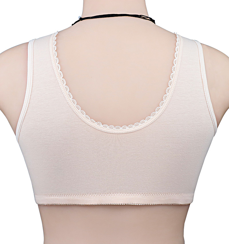 Bra katun lembut wanita, pakai - Wirefree Bra Comfort ulasan dan harga