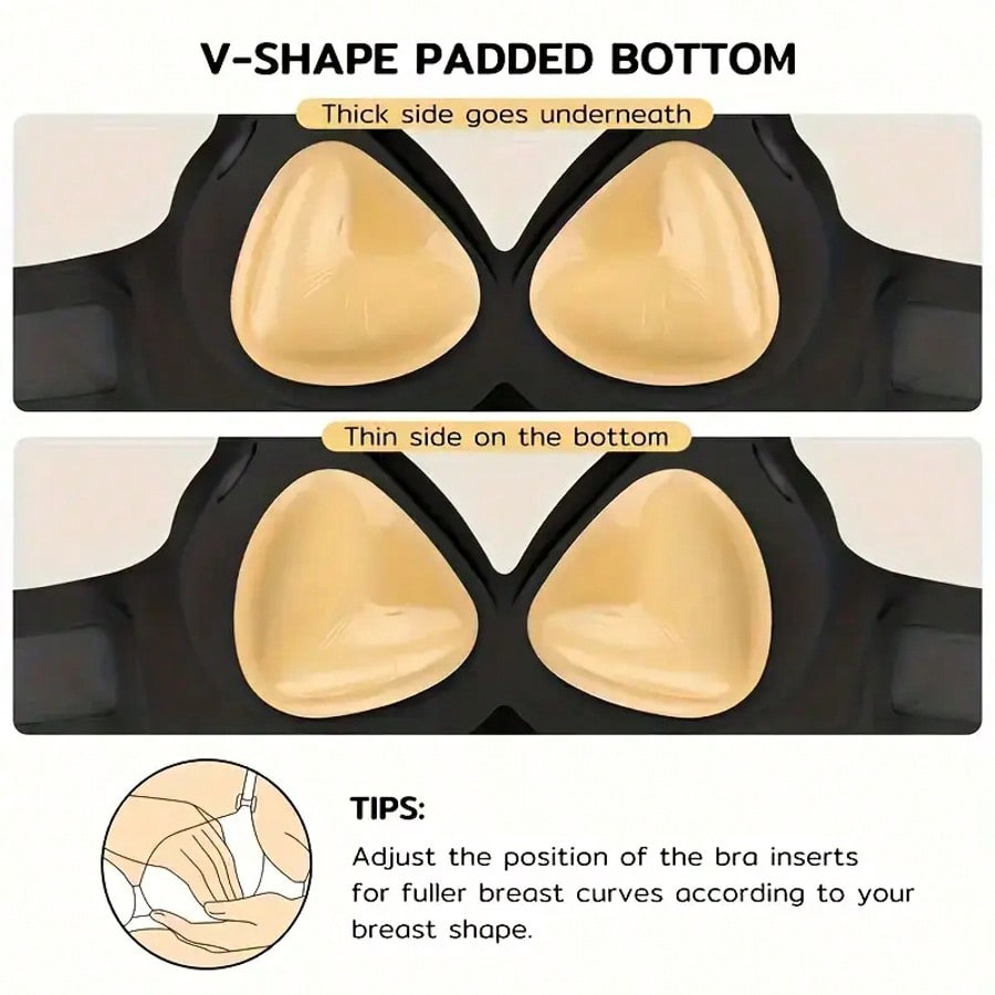 Bra Push-Up Perekat Dua Sisi,  - Backless Bra Sticky ulasan dan harga