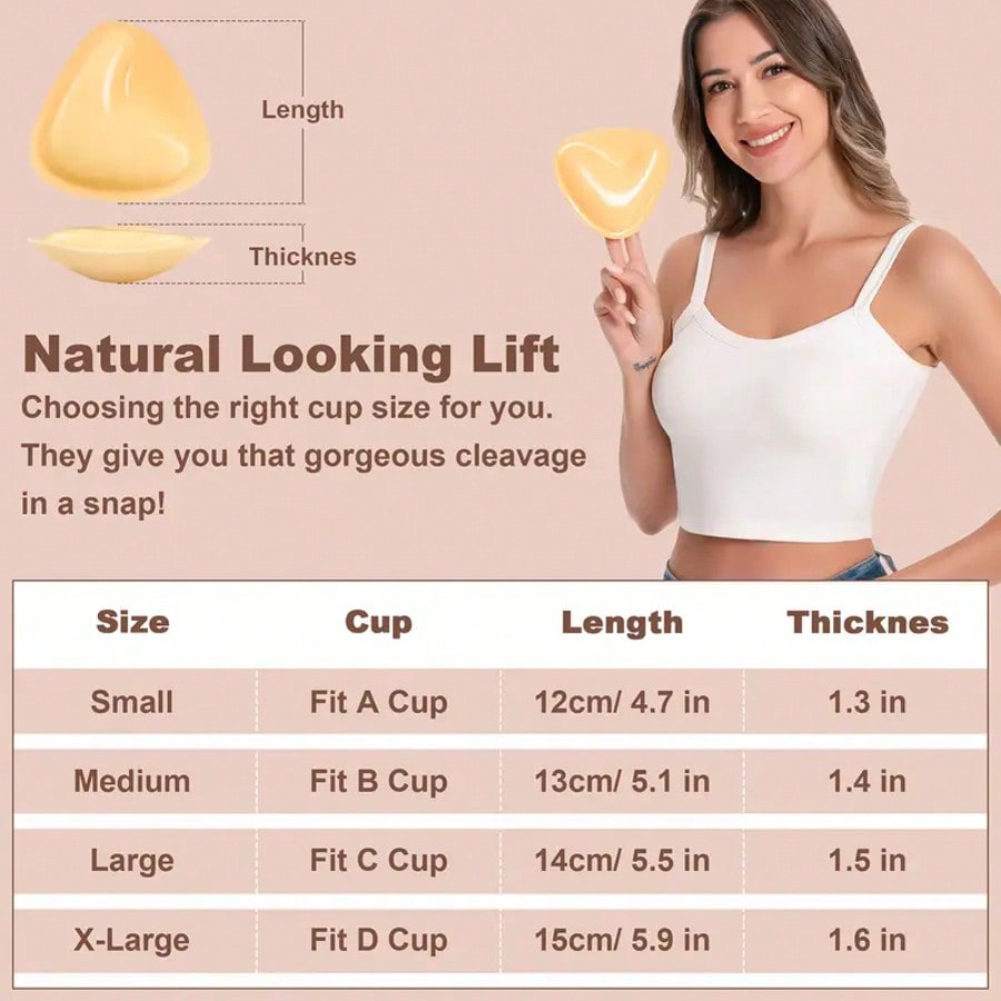 Bra Push-Up Perekat Dua Sisi,  - Backless Bra Sticky ulasan dan harga